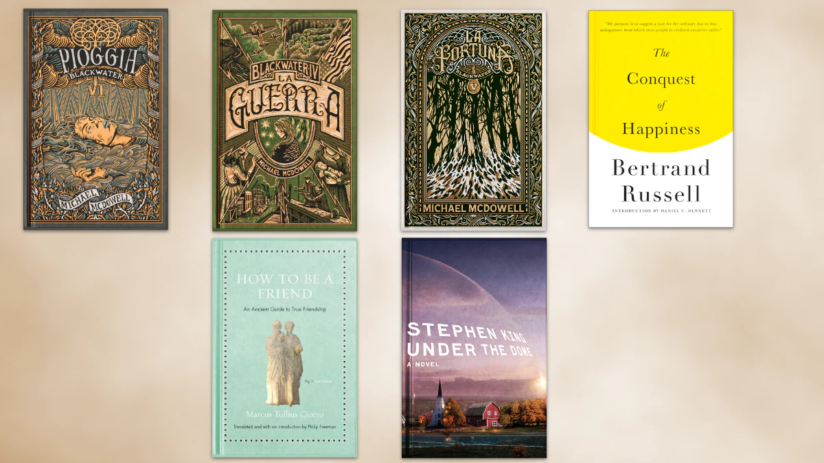 The six books I read in June 2023.