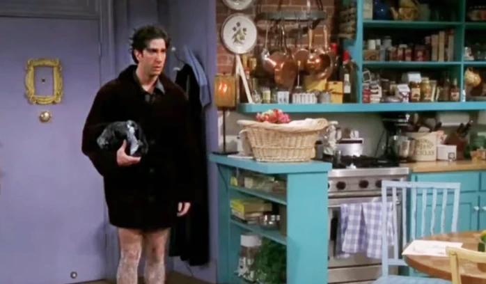 Ross (Friends) with the pants down depressed for the abysmal start of the year.