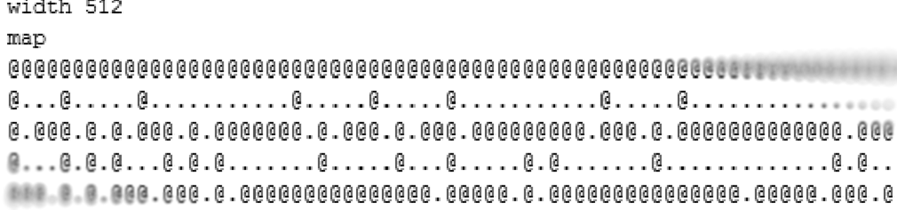 Header image for MovingAI pathfinding benchmark parser in Rust