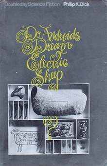 The 1st edition cover of “Do Androids Dream Electric Sheep”.